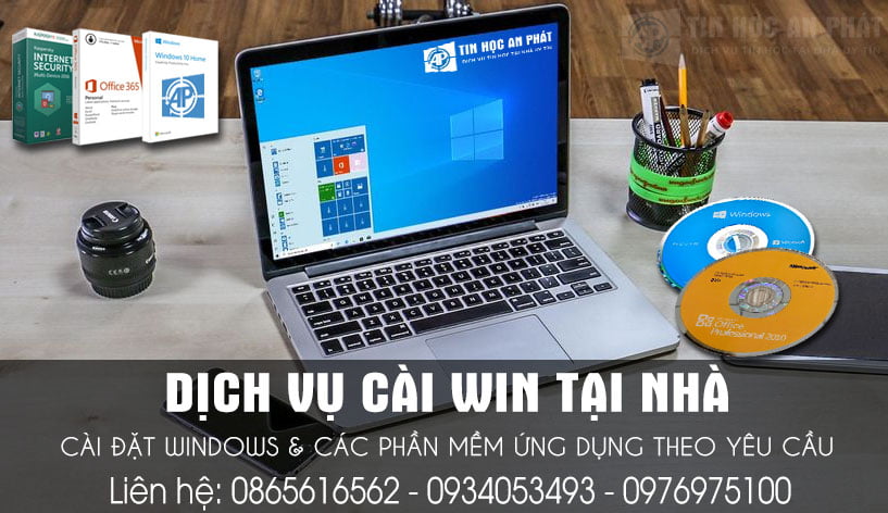 Dịch Vụ Tận Nhà Cài Win giá rẻ - Sửa Máy Tính 24h