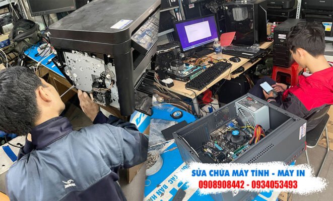 Đổ Mực máy in xerox FX P255D