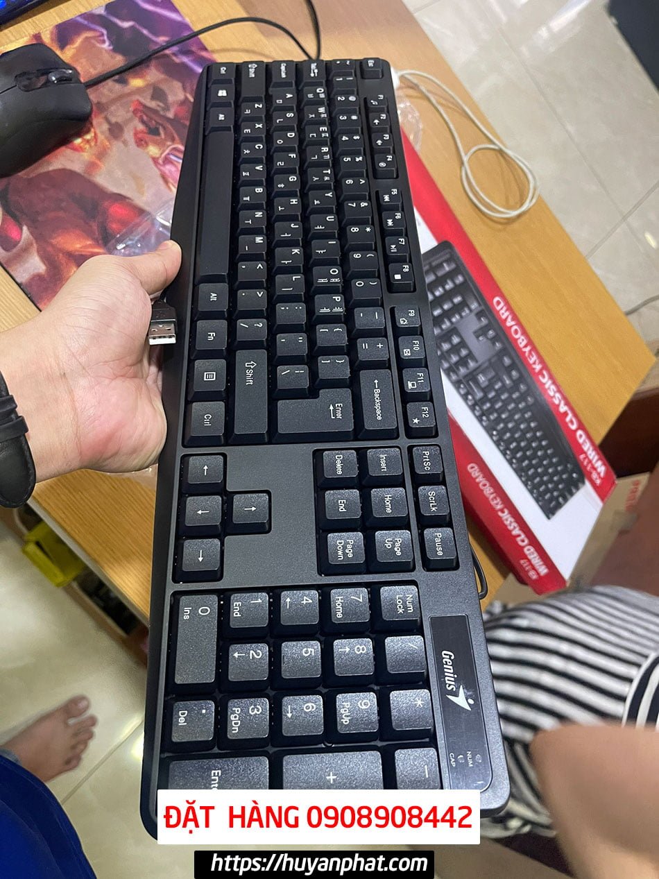 Bán Bàn Phím Máy tính Tiếng Hàn Genius