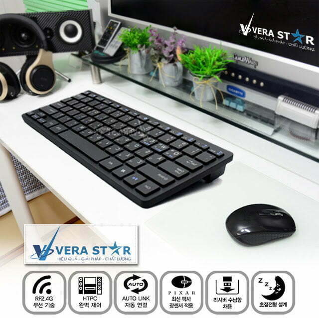 Bàn Phím Máy Tính Tiếng Hàn Không Dây