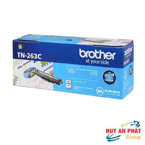 Hộp Mực Brother TN-263C Cho Máy L3230Cdn L3551Cdw L3750Cdw