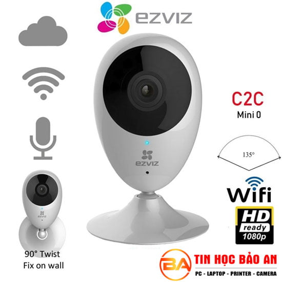 Camera IP Wifi Ezviz Mini O C2C CS-CV206 1080p ( Gắn Trong Nhà )
