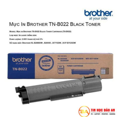 muc hop may in laser brother tn b022