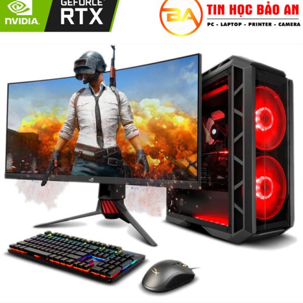 PC Gaming – Máy tính Đồ Họa I3 Gen9th/ 8GB/ 120GB/ RX 580 – 22 Inches