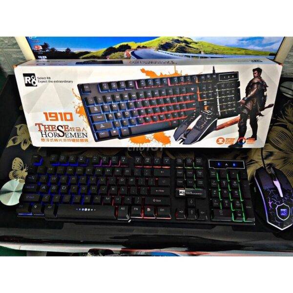 Combo Bộ Chuột – Phím PC R8 1910 [LED]