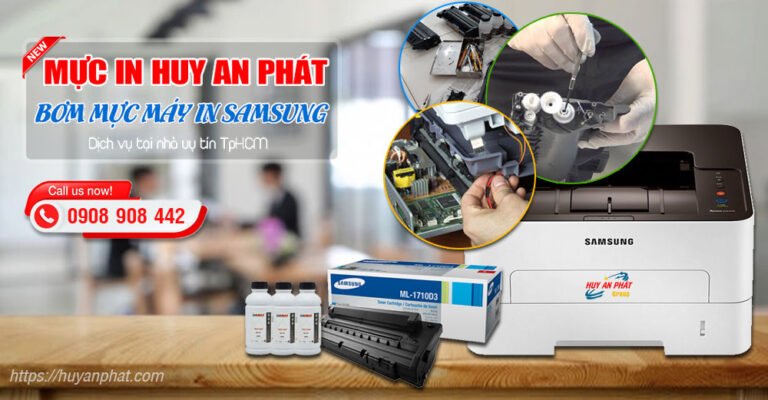 Đổ Mực máy in samsung SCX-3401F