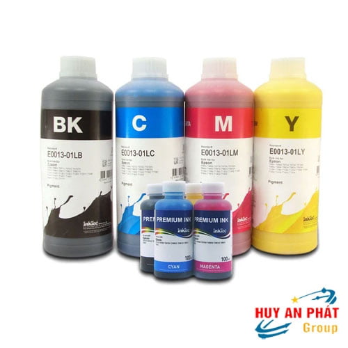 Bộ Mực Nước Inktec Cho máy in phun Epson ( Chai 1 lít )