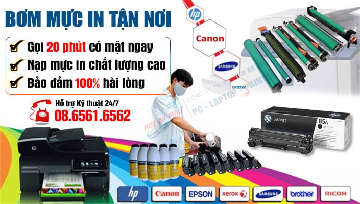 Đổ Mực Máy In Đường Xóm Chiếu Quận 4