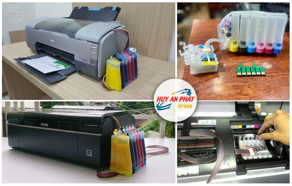 Đổ Mực máy in epson T13