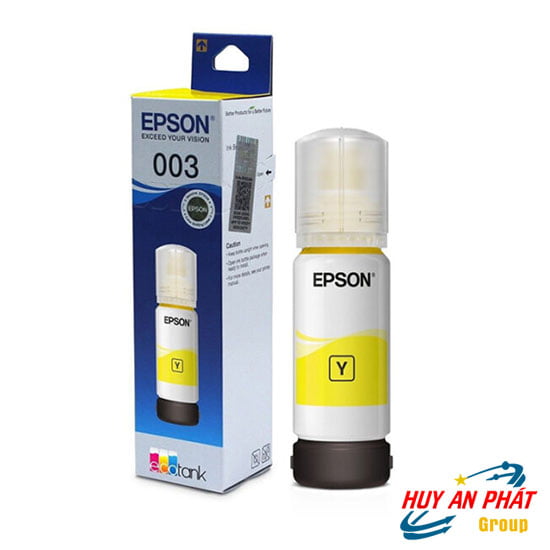Lọ Mực Epson 003 Màu Vàng  – Cho máy in Epson L1110/ L3110/ L3150/ L5190