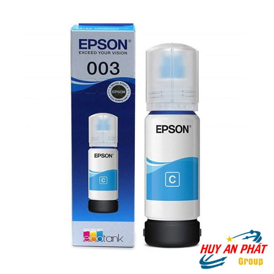Lọ Mực Epson 003 Màu Xanh  – Cho máy in Epson L1110/ L3110/ L3150/ L5190
