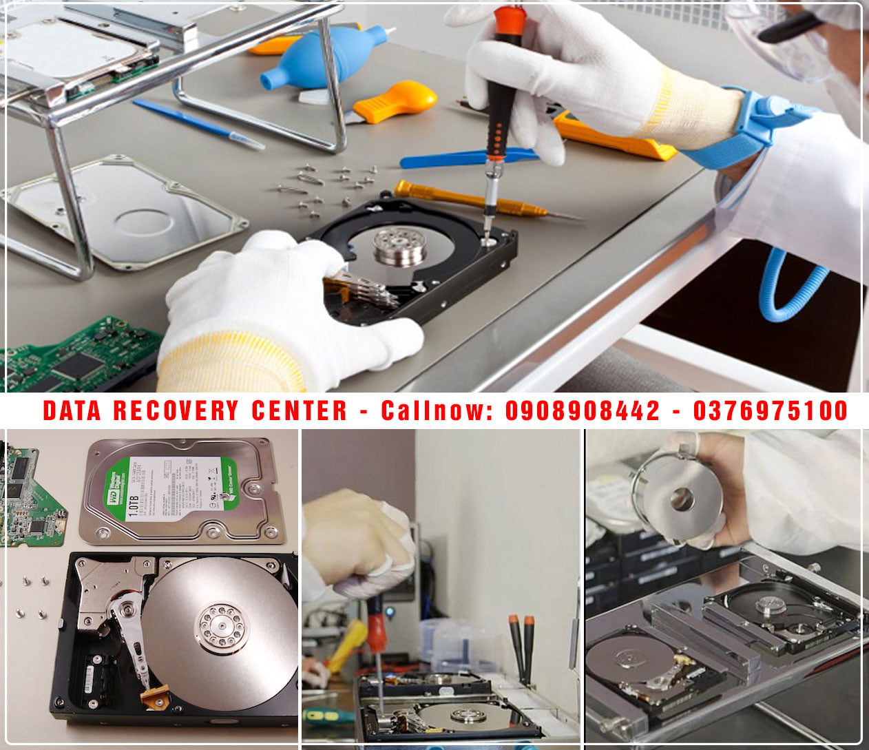 Dịch vụ Cứu dữ liệu Ổ cứng máy tính TpHCM - Sửa Máy Tính 24h