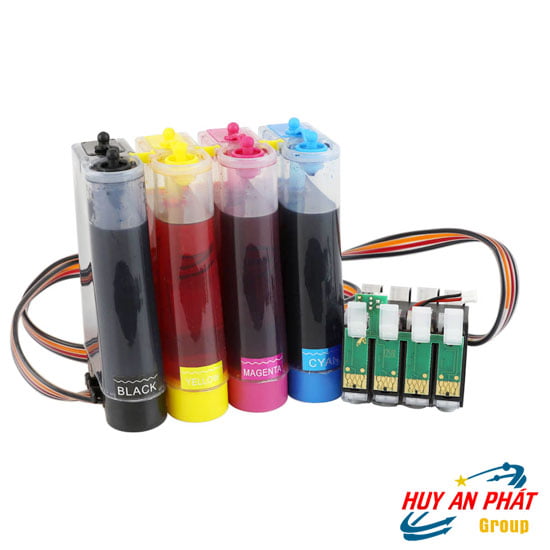 Dịch vụ Gắn Bộ tiếp Mực Ngoài Cho Máy in Phun Canon 4 Màu