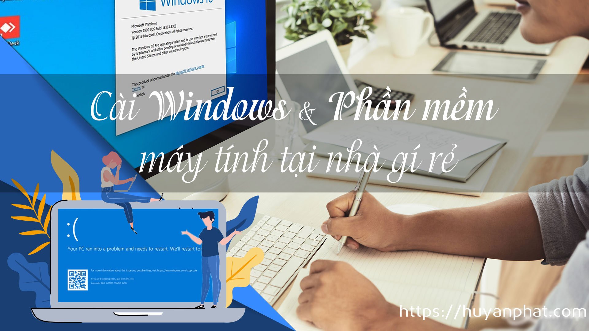 Dịch Vụ Cài Đặt Phần Mềm Máy Tính Laptop