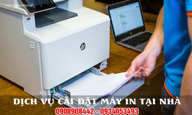 đổ mực in canon 4350d