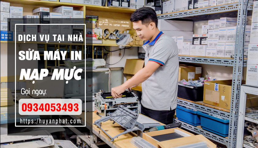 Kỹ thuật Đổ Mực máy in Sửa Máy Tính 24h