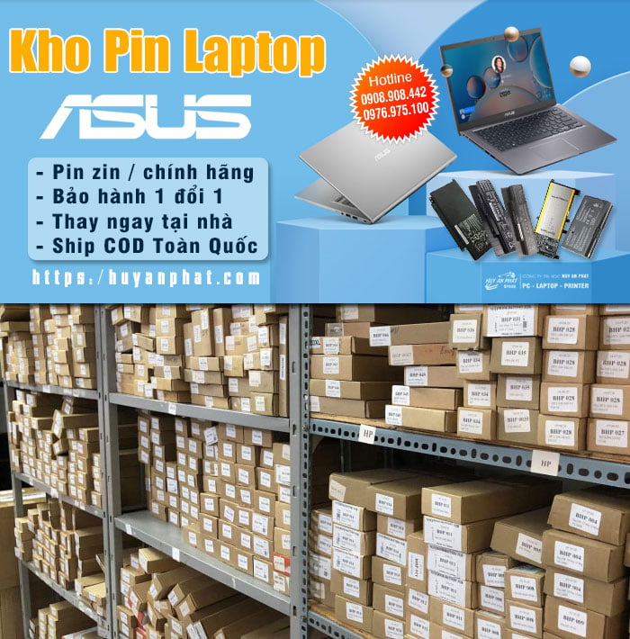  Thay Pin Laptop Asus TpHCM Chính Hãng