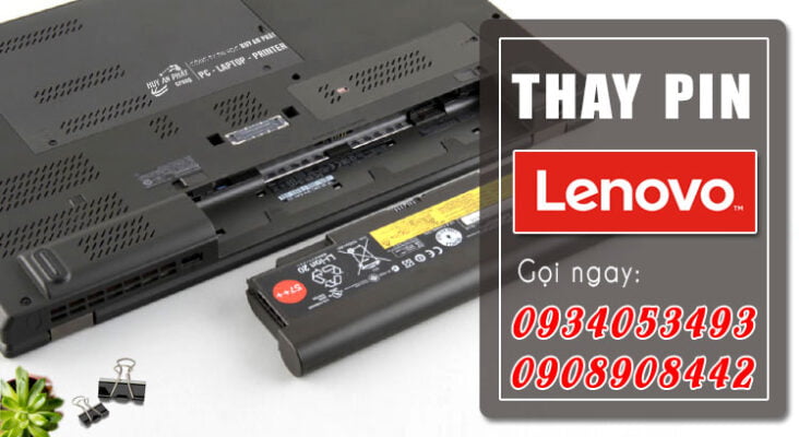 thay pin laptop lenovo