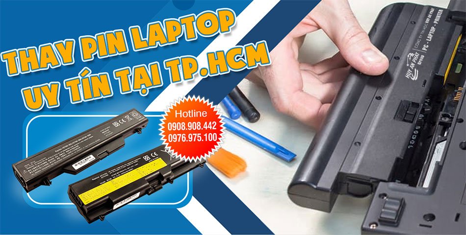 Dịch Vụ Sửa Thay Pin Laptop TpHCM