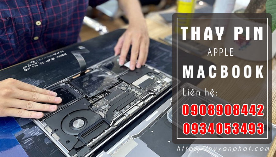 Thay Pin Laptop Macbook TpHCM Chính Hãng