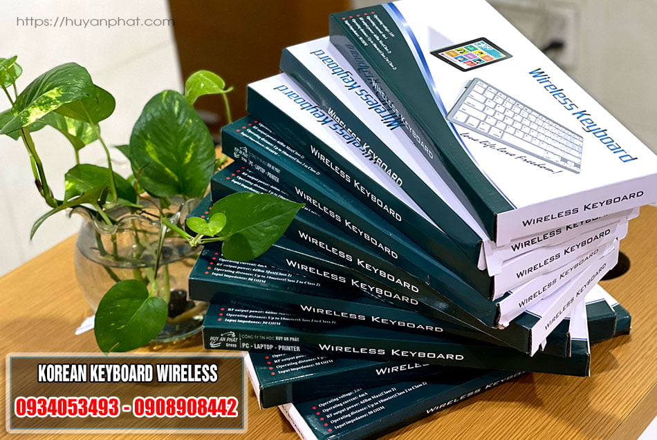 Bàn phím Không dây tiếng Hàn BK3000