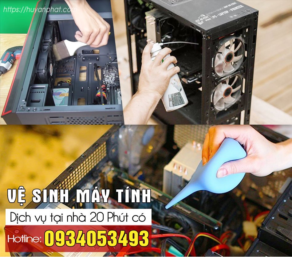 Dịch Vụ Vệ Sinh Máy Tính Tận Nhà Giá Rẻ