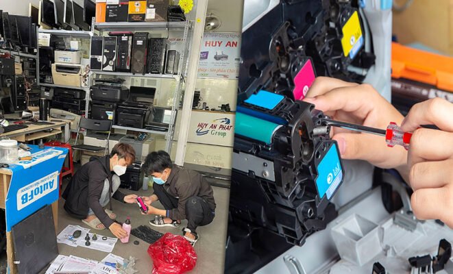 Đổ Mực máy in xerox M455df