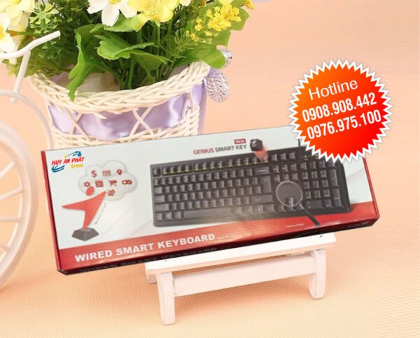 한국어 키보드 Bán Bàn Phím Tiếng Hàn Genius KB-117 Chính Hãng - Ảnh 4