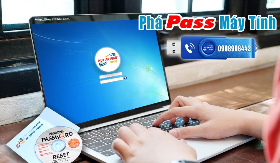  Phá Mật Khẩu Máy Tính PC Laptop 