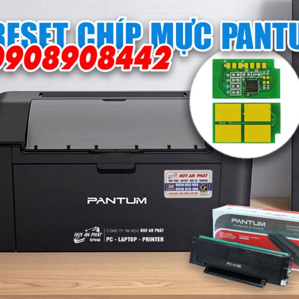 Reset Chíp Máy in Laser Pantum ( Khoá Xoá Chíp Vĩnh Viễn )