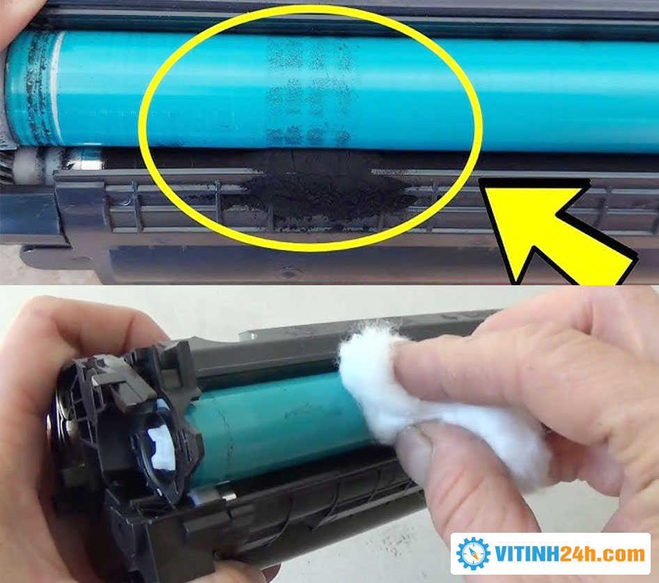 ve sinh hop muc may in