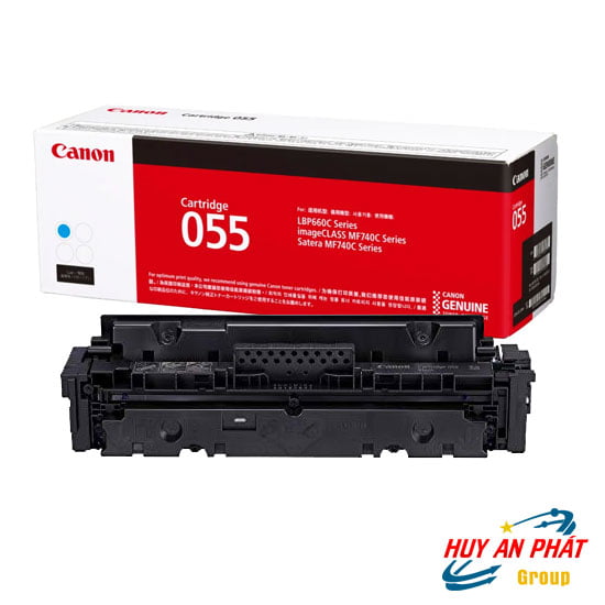 Hộp Mực Canon 055 Cyan Dùng Cho Máy in LBP663Cdw/ LBP664Cx/ MF746Cx