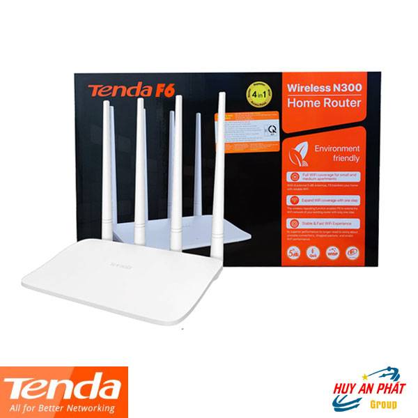 Bán Bộ Phát Sóng Wifi Tenda F6 N300 Tốc Độ 300Mbps