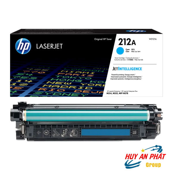 Mực in Màu Xanh HP 212A (W2121A) Cho Máy Enterprise Flow MFP
