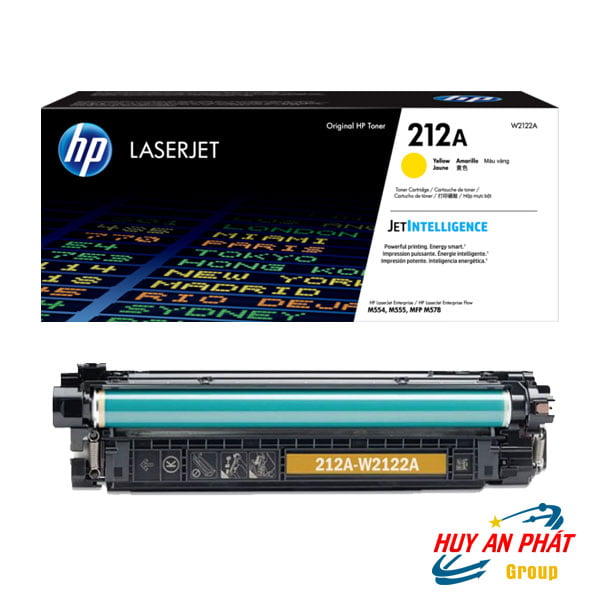 Mực in Màu Vàng HP 212A (W2122A) Cho Máy Enterprise Flow MFP
