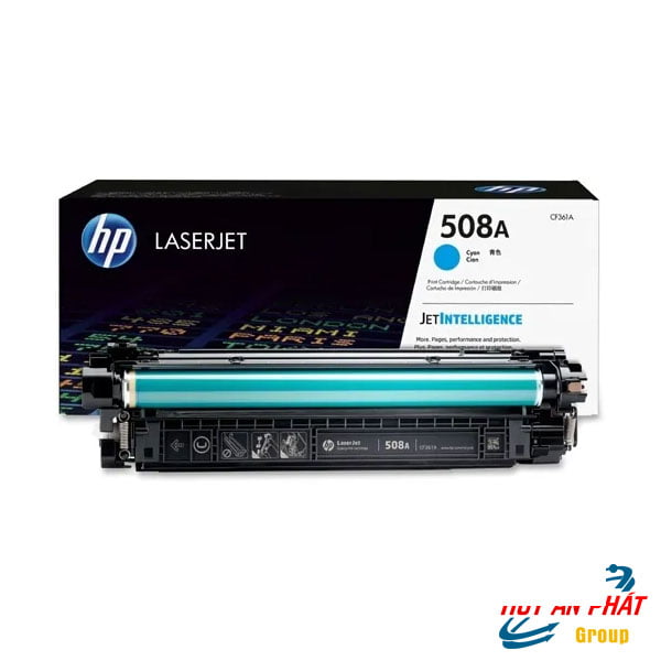 Hộp mực in HP 508A (CF361A) Cyan Cho máy M552dn M553n M553dn
