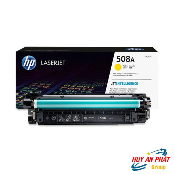 Hộp mực in HP 508A (CF362A) Yellow Cho máy M552dn M553n M553dn