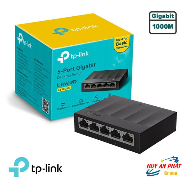 Bộ Chia Mạng Switch TP-Link LS1005G 10/100/1000Mbps 5 Port
