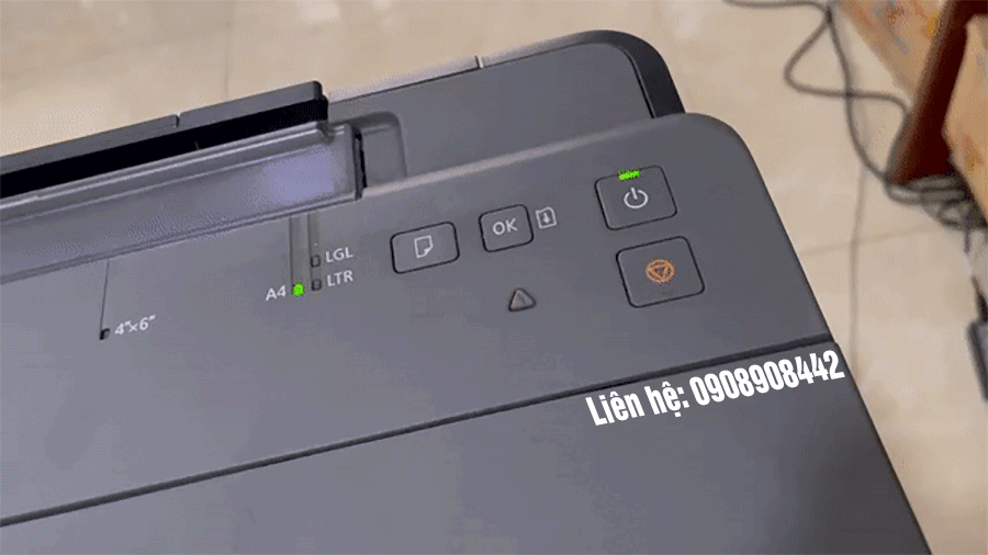 Sửa máy in canon G1020 lỗi đèn nhấp nháy