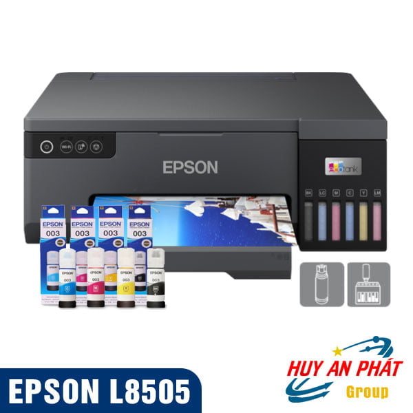 Máy In Phun Màu Epson L8050 A4 Tiếp Mực Ngoài Chính Hãng