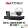 Lắp Đặt Trọn Bộ 2 Camera IP HIKVISION 2MP