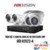 Lắp Đặt Trọn Bộ 4 Camera Analog HD HIKVISION 2MP giá rẻ