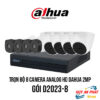 Lắp Đặt Trọn Bộ 8 Camera Analog HD DAHUA 2MP giá rẻ