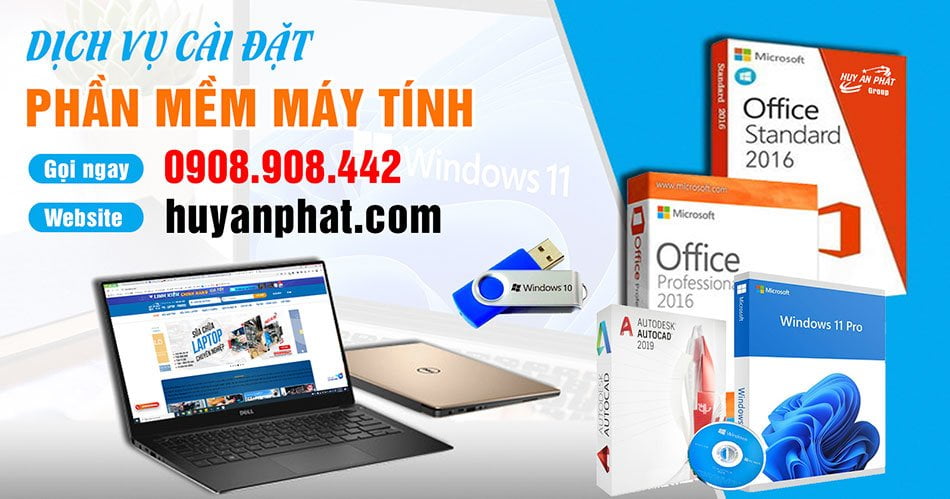 Cài Đặt Phần Mềm Máy Vi Tính