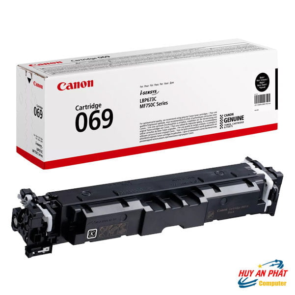 Hộp Mực Canon 069BK Màu Đen LBP 673Cdw 674Cx MF752Cdw 754Cdw