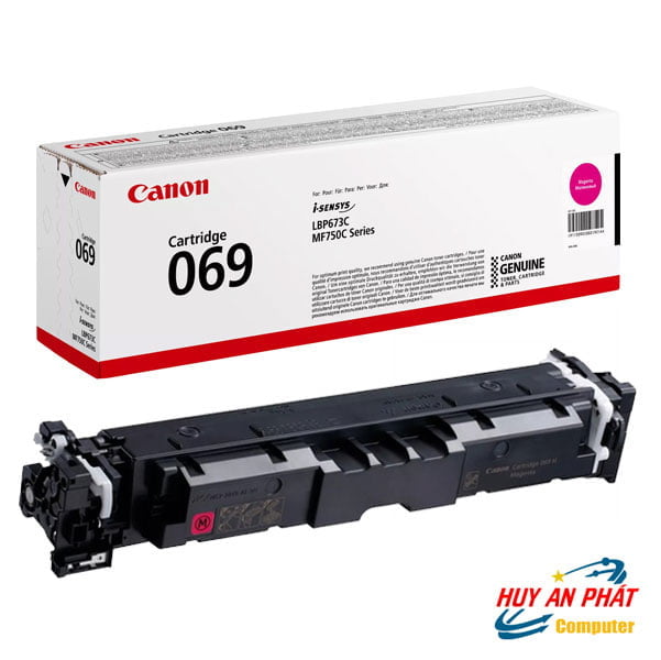 Hộp Mực Canon 069M Màu Đỏ LBP 673Cdw 674Cx MF752Cdw 754Cdw