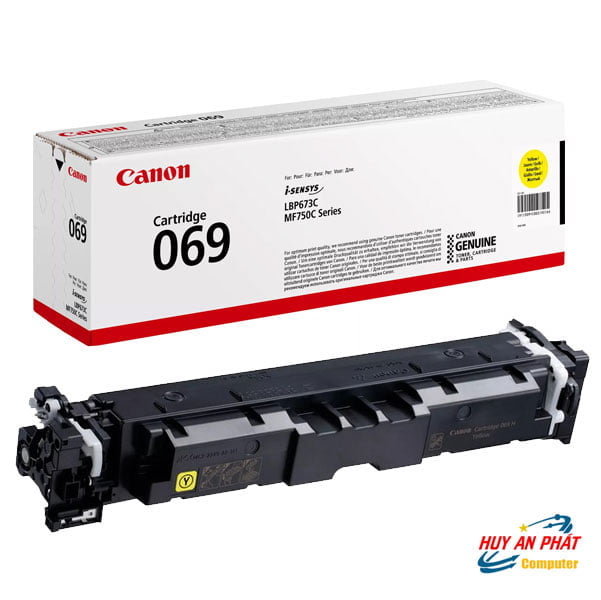 Hộp Mực Canon 069Y Màu Vàng LBP 673Cdw 674Cx MF752Cdw 754Cdw