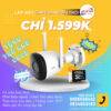 Camera IP Wifi IMOU IPC-F42P-D 4MP Full HD Gắn Ngoài Trời