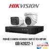 Lắp Đặt Trọn Bộ 2 Camera HIKVISION 2MP [tích hợp míc]