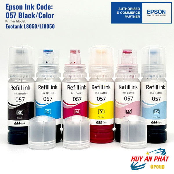 Mực Nạp Epson 057 Cho Máy in Phun Màu EcoTank L8050/ L18050